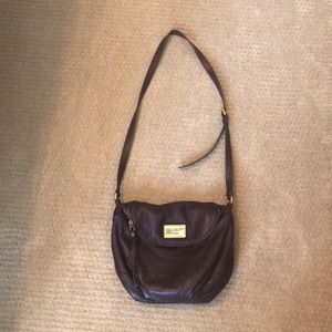 Marc by Marc Jacobs deep purple satchel
